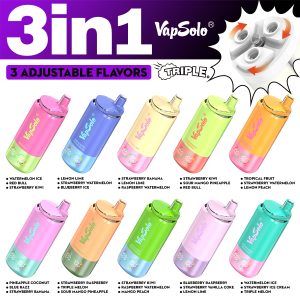 Vapsolo Triple 3in1 60000 Puffs Disposable Vape